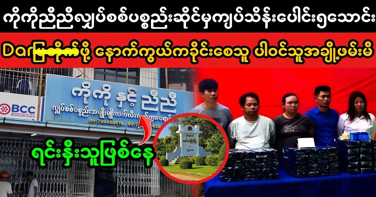 The person behind the Ko Nyi Electronics store