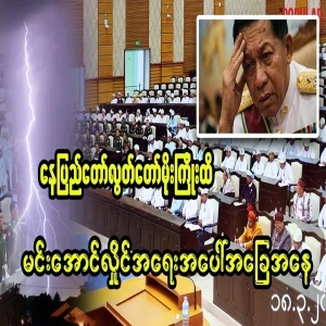 Min Aung Hlaing sworn in as president