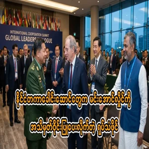 A video of the leaders of various countries around the world recognizing Maal