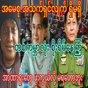 All that Min Aung Hlaing has been hiding has been revealed