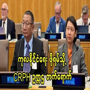 Chairman U Aung Kyi Nyunt attends UN Political Forum