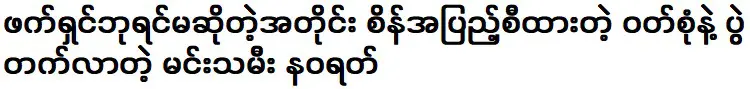 ดาราสาว นวรัตน์ ที่มาร่วมงาน ในชุดเดรสที่เต็มไปด้วยเพชรราวกับราชาแห่งแฟชั่น