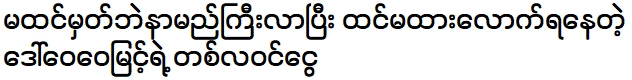 Daw Wei Wei Myint unexpectedly became famous and earned more than expected