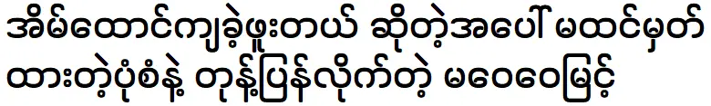 หม่า เว่ย เว่ย มิ้นต์กำลังพูดถึงความสำเร็จอันยิ่งใหญ่ของเขา