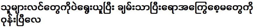 As for the actress Wutt Hmone Shwe Yi, it's a big sink