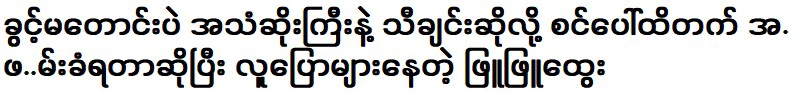 Phyu Phyu Htwe is widely rumored to sing on stage without asking for permission