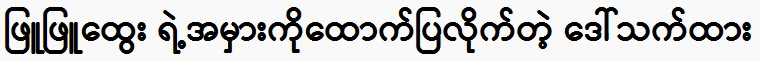 Daw Theta pointed out Phyu Phyu Htwe's mistake