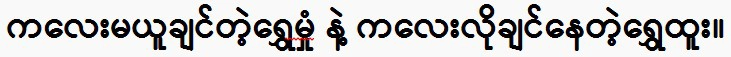 Shwe Htoo and Shwe Hmone Yati don't want to have a son.