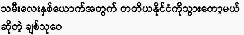 Chit Thu Wai says she will go to a third country for her two daughters.